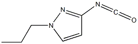 1H-Pyrazole,3-isocyanato-1-propyl-(9CI),785781-22-8,结构式