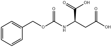 N-苄氧羰基-D-天冬氨酸,78663-07-7,结构式