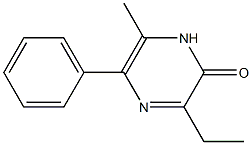 2(1H)-Pyrazinone,3-ethyl-6-methyl-5-phenyl-(9CI) 结构式