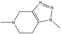 1H-1,2,3-Triazolo[4,5-c]pyridine,4,5,6,7-tetrahydro-1,5-dimethyl-(9CI),787526-95-8,结构式