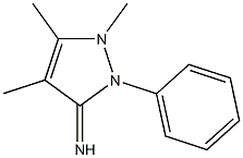 3H-Pyrazol-3-imine,1,2-dihydro-1,4,5-trimethyl-2-phenyl-(9CI) 结构式
