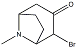 8-Azabicyclo[3.2.1]octan-3-one,2-bromo-8-methyl-(9CI)|