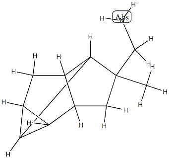 1,2,4-Methenopentalene-5-methanamine,  octahydro-5-methyl-,  (1-alpha-,2-alpha-,3a-bta-,4-alpha-,5-alpha-,6a-bta-,7R*)-  (9CI),791535-90-5,结构式