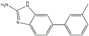 1H-Benzimidazol-2-amine,5-(3-methylphenyl)-(9CI),791595-73-8,结构式