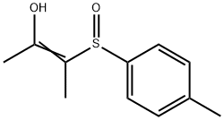 2-Buten-2-ol,3-[(4-methylphenyl)sulfinyl]-(9CI) Structure
