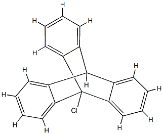 9-Chloro-9,10-dihydro-9,10-[1,2]benzenoanthracene Structure