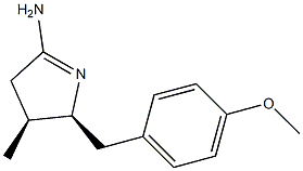 793654-37-2 2H-Pyrrol-5-amine,3,4-dihydro-2-[(4-methoxyphenyl)methyl]-3-methyl-,(2R,3R)-rel-(9CI)