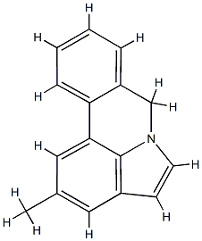 7H-Pyrrolo[3,2,1-de]phenanthridine,2-methyl-(9CI) Structure