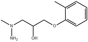 2-Propanol,1-(1-methylhydrazino)-3-(2-methylphenoxy)-(9CI) Structure