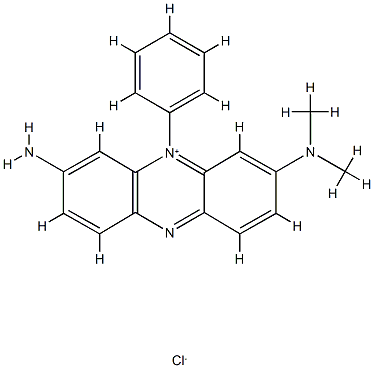 Phenazinium, 2-amino-8-(dimethylamino)-10-phenyl-, ar-methyl derivs., chlorides
