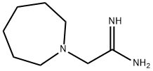 2-(azepan-1-yl)acetamidine 化学構造式