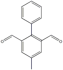 [1,1-Biphenyl]-2,6-dicarboxaldehyde,4-methyl-(9CI) 结构式