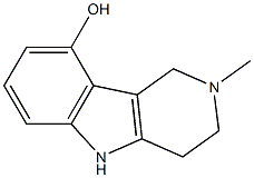 1H-Pyrido[4,3-b]indol-9-ol,2,3,4,5-tetrahydro-2-methyl-(8CI),802010-96-4,结构式