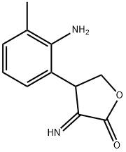 2(3H)-Furanone,4-(2-amino-m-tolyl)dihydro-3-imino-(8CI)|