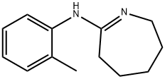 1H-Azepine,hexahydro-2-(o-tolylimino)-(8CI) 结构式