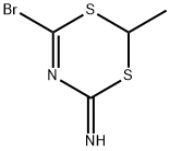 4H-1,3,5-Dithiazine,6-bromo-4-imino-2-methyl-(8CI),802855-44-3,结构式