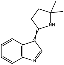 3H-Indole,3-(5,5-dimethyl-2-pyrrolidinylidene)-(8CI) Struktur