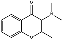 4-Chromanone,3-(dimethylamino)-2-methyl-(8CI) 化学構造式