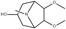 8-Azabicyclo[3.2.1]octan-3-ol,6,7-dimethoxy-8-methyl-(9CI) Structure