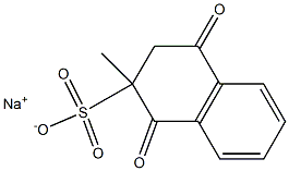 Bisulfite sodique de menadione 结构式