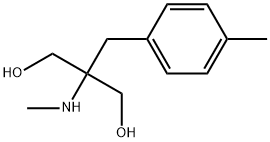 1,3-Propanediol,2-(methylamino)-2-[(4-methylphenyl)methyl]-(9CI) 结构式