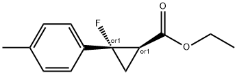 809282-91-5 Cyclopropanecarboxylic acid, 2-fluoro-2-(4-methylphenyl)-, ethyl ester, (1R,2S)-rel- (9CI)