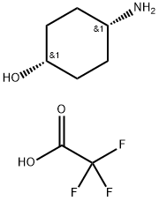 Cyclohexanol, 4-aMino-, cis-, 2,2,2-trifluoroacetate 结构式