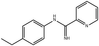 2-Pyridinecarboximidamide,N-(4-ethylphenyl)-(9CI) Structure