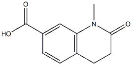7-Quinolinecarboxylicacid,1,2,3,4-tetrahydro-1-methyl-2-oxo-(9CI),813424-02-1,结构式