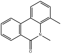 6(5H)-Phenanthridinone,4,5-dimethyl-(9CI) 化学構造式