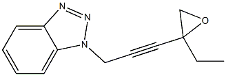 1H-Benzotriazole,1-[3-(2-ethyloxiranyl)-2-propynyl]-(9CI)|