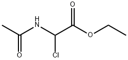N-アセチル-2-クロログリシンエチル 化学構造式