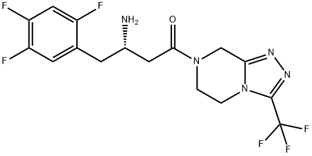 Sitagliptin Impurity 1 化学構造式