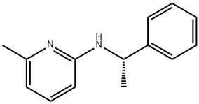 2-?Pyridinamine, 6-?methyl-?N-?[(1S)?-?1-?phenylethyl]?-,830323-19-8,结构式