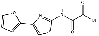 (alpha furyl-4 thiazolyl-2) oxamique [French] Structure