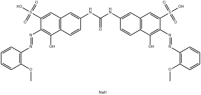 83221-76-5 7,7'-(carbonyldiimino)bis[4-hydroxy-3-[(2-methoxyphenyl)azo]naphthalene-2-sulphonic] acid, sodium salt