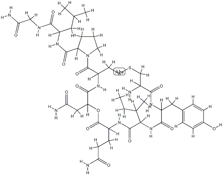 oxytocin, malamidic acid(5-beta)- Structure