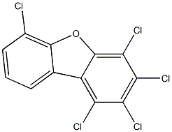 1,2,3,4,6-PNCDF, 83704-47-6, 结构式