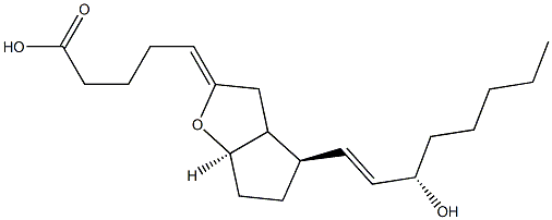 11-desoxyprostacyclin 结构式