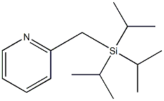 Pyridine,2-[[tris(1-methylethyl)silyl]methyl]-(9CI) Structure