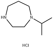 1-isopropyl-1,4-diazepane dihydrochloride 结构式