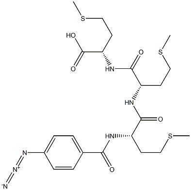 4-azidobenzoyltrimethionine|