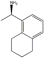 1-NaphthaleneMethanaMine, 5,6,7,8-tetrahydro-α-Methyl-, (αR)- 化学構造式