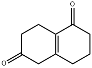 3,4,7,8-tetrahydronaphthalene-1,6(2H,5H)-dione 化学構造式