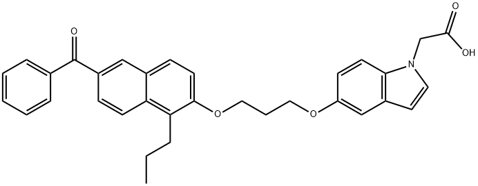 CAY10573 Structure