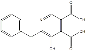 Cinchomeronic  acid,  6-benzyl-5-hydroxy-  (5CI),855759-05-6,结构式