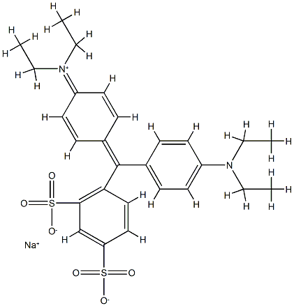 Acid brilliant blue z Struktur