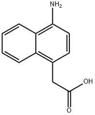 1-Naphthaleneaceticacid,4-amino-(5CI) Struktur
