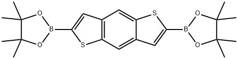 2,6-Bis(4,4,5,5-tetraMethyl-1,3,2-dioxaborolan-2-yl)benzo[1,2-b:4,5-b']dithiophene Structure