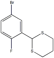 1,3-Dithiane, 2-(5-bromo-2-fluorophenyl)-